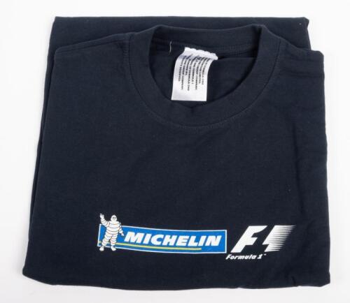 MICHELIN: An official Michelin/Formula One navy T-shirt in size large, new