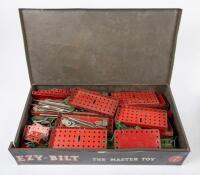 EZY-BILT: Two&nbsp;Ezy-Bilt technical construction 'Set 7' kits within tin cases, includes various tin construction parts, one with an instruction booklet&nbsp; - 4