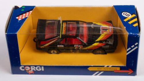 CORGI: A 1984 Corgi 1:36 scale Ford Mustang (#424), in original box