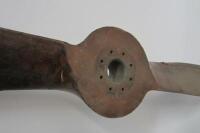 AVIATION: A De Havilland twin blade timber late 1920s propeller - 10