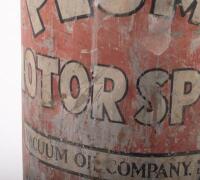 PLUME: A rare circa 1920s&nbsp;Plume Motor Spirit Vacuum Oil Company 4 imperial gallons drum - 2