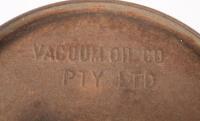 PLUME: A rare circa 1920s&nbsp;Plume Motor Spirit Vacuum Oil Company 4 imperial gallons drum - 4