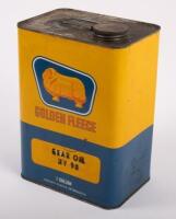GOLDEN FLEECE: A Golden Fleece 'Gear Oil HV90' one gallon tin - 2
