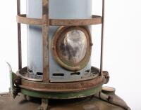 ALADDIN HEATER: A c1950s-1960s Aladdin 'Blue Flame' kerosene portable heater, featuring an enamelled centre tube and top, 66cm high overall.&nbsp; - 2