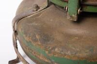ALADDIN HEATER: A c1950s-1960s Aladdin 'Blue Flame' kerosene portable heater, featuring an enamelled centre tube and top, 66cm high overall.&nbsp; - 4