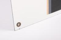 BUGATTI: A high quality modern art deco style 'Bugatti' enamel sign by Garage Art Enamel, 55cm high, 39cm wide - 3