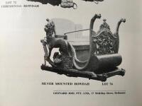 MAHARAJAH OF MYSORE: An important circa 1820s silver mounted processional elephant howdah - 9