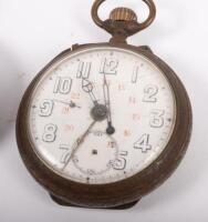 FOB WATCHES: Two early handheld fob watches, one by 'Gre Roskopf', the other unmarked - 2