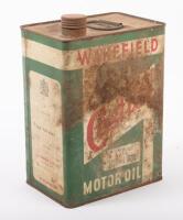 CASTROL: A one imperial gallon Castrol Wakefield 'XL Special Med.' motor oil tin