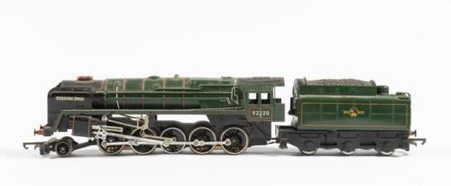 30 · HORNBY: A Hornby 00 Gauge Locomotive train model, with tender, some parts may be loose or lacking, unboxed