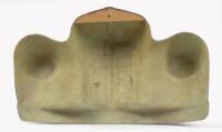 J40: A fiberglass wall hanging in the style of an Austin J40 pedal car nose, 34cm high, 68cm wide - 2