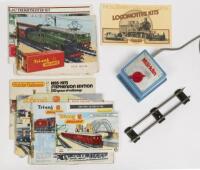 MODEL RAILWAY: A collection of model railway items including c1960s/1970s catalogues&nbsp;and a&nbsp;Marklin&nbsp;speed controller&nbsp;