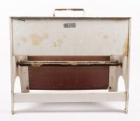 SHELL: An excellent complete Shell X-100 Motor Oil ten bottle oil rack, complete with ten glass quart bottles with tin tops and dustcaps - 11