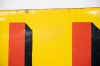 SHELL: An original enamel Shell 'Spirit For Motors' sign by Simpson & Son Ltd Adelaide, 46cm high, 123cm wide - 3