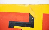 SHELL: An original enamel Shell 'Spirit For Motors' sign by Simpson & Son Ltd Adelaide, 46cm high, 123cm wide - 4