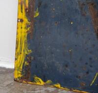 SHELL: An original enamel Shell 'Spirit For Motors' sign by Simpson & Son Ltd Adelaide, 46cm high, 123cm wide - 10