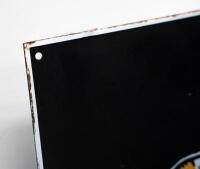 CASE: An original c1970s-1980s Case Tractors enamel sign understood to be produced by Case as a commemorative promotional item for dealers with use of the early style logo from c1930s. 122cm high, 42cm wide - 3