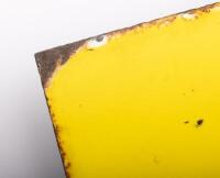 TOBACCO: A large c1950s-1960s St Bruno Tobacco enamel sign, 62cm high, 113cm wide - 6