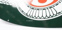 BENTLEY: An oval&nbsp;reproduction Bentley enamel sign, measures 79cm wide by 35cm high&nbsp; - 2