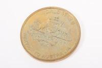 WW2: An Australian Government Department of Veterans' Affairs commemorative token 60th anniversary of the end of World War II - For Service to Australia&nbsp; - 3