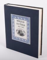 WHEELS IN VICTORIA: A hardcover edition of Wheels in Victoria 1824-1984 by Harold H Paynting & Malcolm Grant, signed by the authors, registered number 3704. Book with significant water damage.
