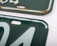NUMBERPLATES: A pair of Ohio USA 1964 number plates 'VR.1104' suitable for display only - 4