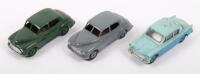 DINKY TOYS: Three original Dinky Toys models including No.166 Sunbeam Rapier, and two Morris Oxfords