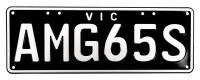 NUMBER PLATE: Victorian Custom Number Plate 'AMG65S', sold with rights to display - 2