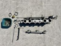 JAGUAR: A triple Weber carburettor setup for 3.8 Jaguars (E-Type, Mark II, etc). [Location: Sydney]