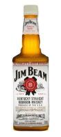JIM BEAM: A very large promotional Jim Beam bourbon illuminating sign in the form of a bottle, approximately 115cm high, 34cm wide, tested and working - 2