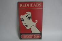 REDHEADS: An original 'Redheads Bryant & May' matches advertising poster