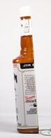 JIM BEAM: A very large promotional Jim Beam bourbon illuminating sign in the form of a bottle, approximately 115cm high, 34cm wide, tested and working - 9