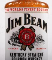 JIM BEAM: A very large promotional Jim Beam bourbon illuminating sign in the form of a bottle, approximately 115cm high, 34cm wide, tested and working - 10