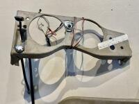 JAGUAR: A Jaguar E-Type Series 2 fascia and glove box panel. [Location: Sydney] - 4