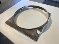 JAGUAR: A Mark II radiator shroud. [Location: Sydney] - 2