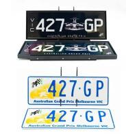Australian Grand Prix Custom Victorian plates '427&nbsp;GP', two sets of plates sold with rights to display - [Location: Dingley Village, VIC]