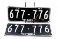 Six-Digit Victorian Custom Numeric plates '677.776', sold with rights to display [Location: Dingley Village, VIC] - 2