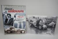 TONY GAZE: A copy of Australian Spitfire ace and racing driver&rsquo;s biography titled &lsquo;Almost Unknown&rsquo;&nbsp;(signed by Gaze)