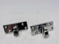 AUSTIN-HEALEY: A pair of door striker assemblies. [Location: Sydney] - 2