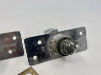 AUSTIN-HEALEY: A pair of door striker assemblies. [Location: Sydney] - 3