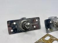 AUSTIN-HEALEY: A pair of door striker assemblies. [Location: Sydney] - 4