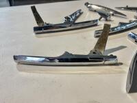 AUSTIN-HEALEY: A large group of Austin-Healey body hardware including hinges and handles. [Location: Sydney] - 6