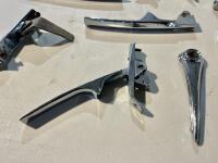 AUSTIN-HEALEY: A large group of Austin-Healey body hardware including hinges and handles. [Location: Sydney] - 7