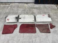 JAGUAR: Three Mark II doors and interior trim parts, suited for spares or patterns. [Location: Sydney]