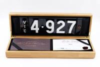 Victorian&nbsp;Heritage Number Plate | 4.927 with rights to display.