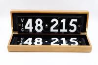Victorian&nbsp;Heritage Number Plate | 48.215 with rights to display. - 2