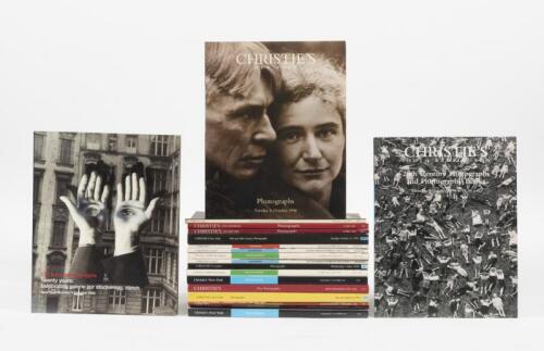 CHRISTIE'S: A collection of eighteen Christie's International Fine Photography auction catalogues