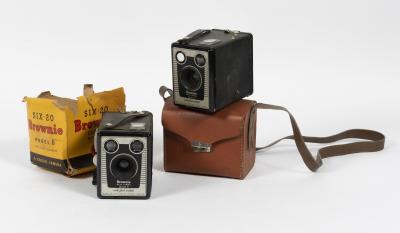 KODAK: Two Kodak Brownie Model D Six-20 cameras