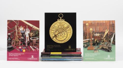 CHRISTIE'S: A collection of Christie's scientific, engineering, art instruments and models catalogues