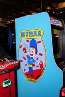 'Fix It Felix Jr' game within repoduction Nintendo cabinet, inspired by Wreck It Ralph - 2